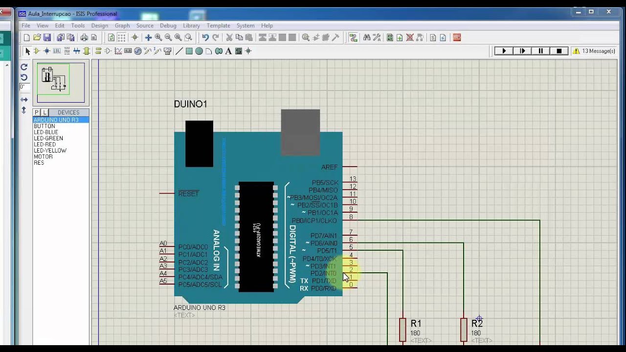 Curso de Arduino - Interrupção Externa