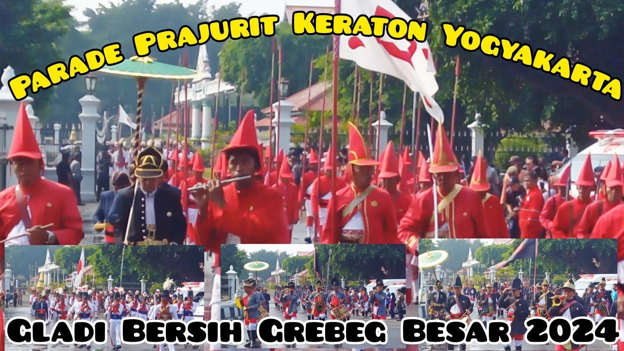 Parade Gladi Bersih Prajurit Keraton Yogyakarta || Grebeg Besar 2024