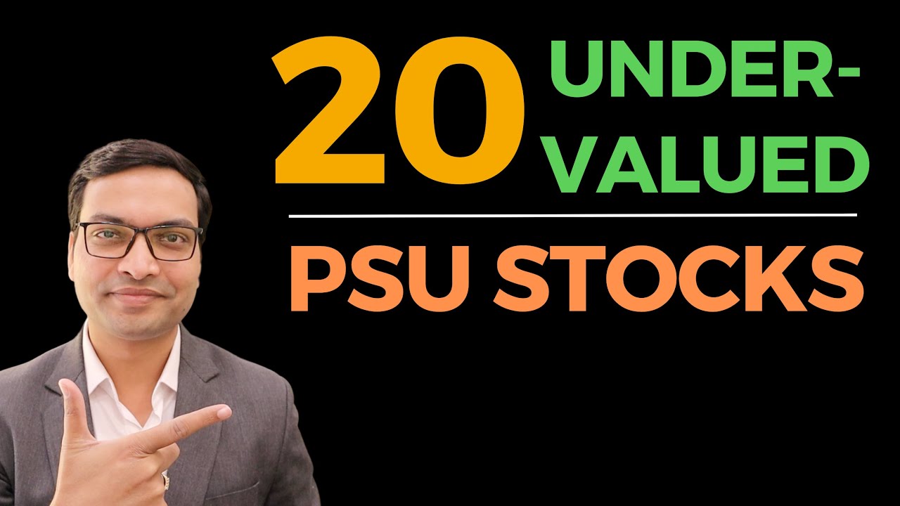 20 Undervalued PSU Stocks - Vivek Singhal