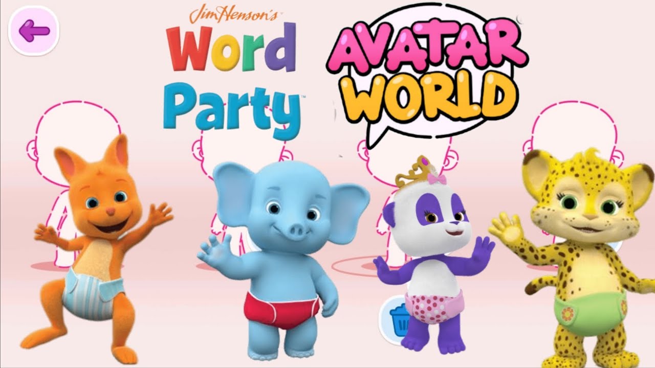 Создаём персонажей для вечеринки слов 🥳 🎉 в мире Аватара! #avatarworld #wordparty