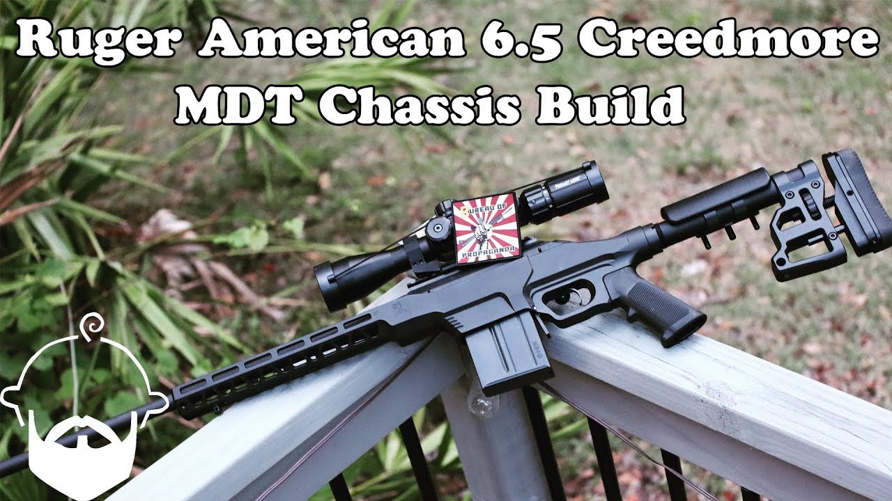 Ruger American MDT Chassis Build