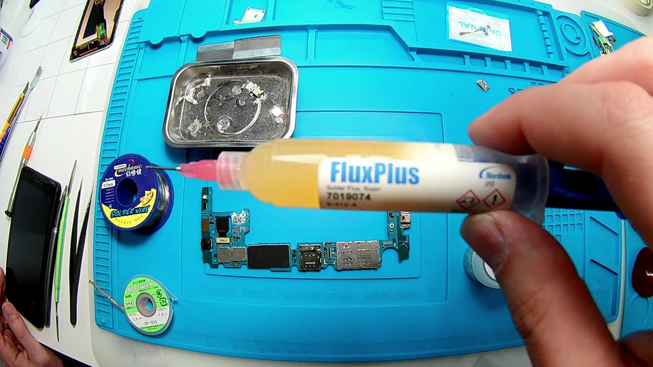 ЗАМЕНА РАЗЪЕМА SAMSUNG micro USB