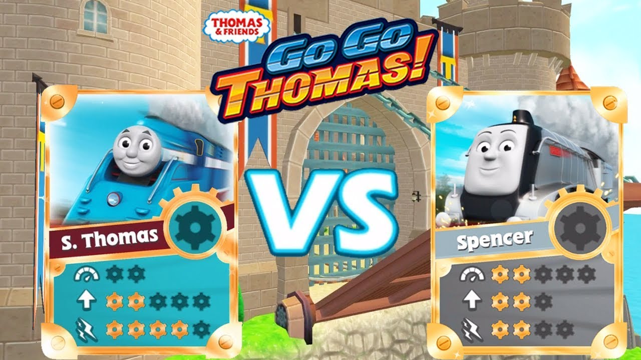 Thomas & Friends: Go Go Thomas - Streamlined Thomas vs Spencer Epic Race!!