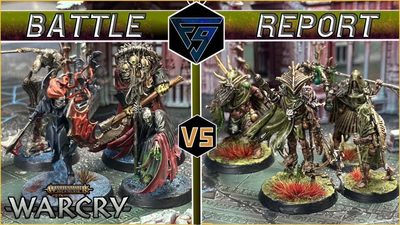Soulblight Gravelords VS Rotmire Creed - Warcry Battle Report