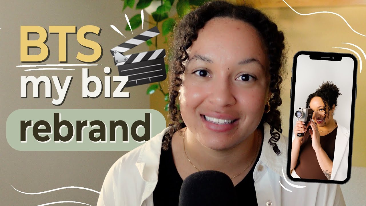 Behind the Shine with Natasha Business Rebrand! | Revamping my offers, visual branding, and website