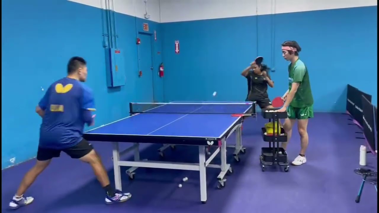 Anagha Kasichainula - Forehand Looping the Flip