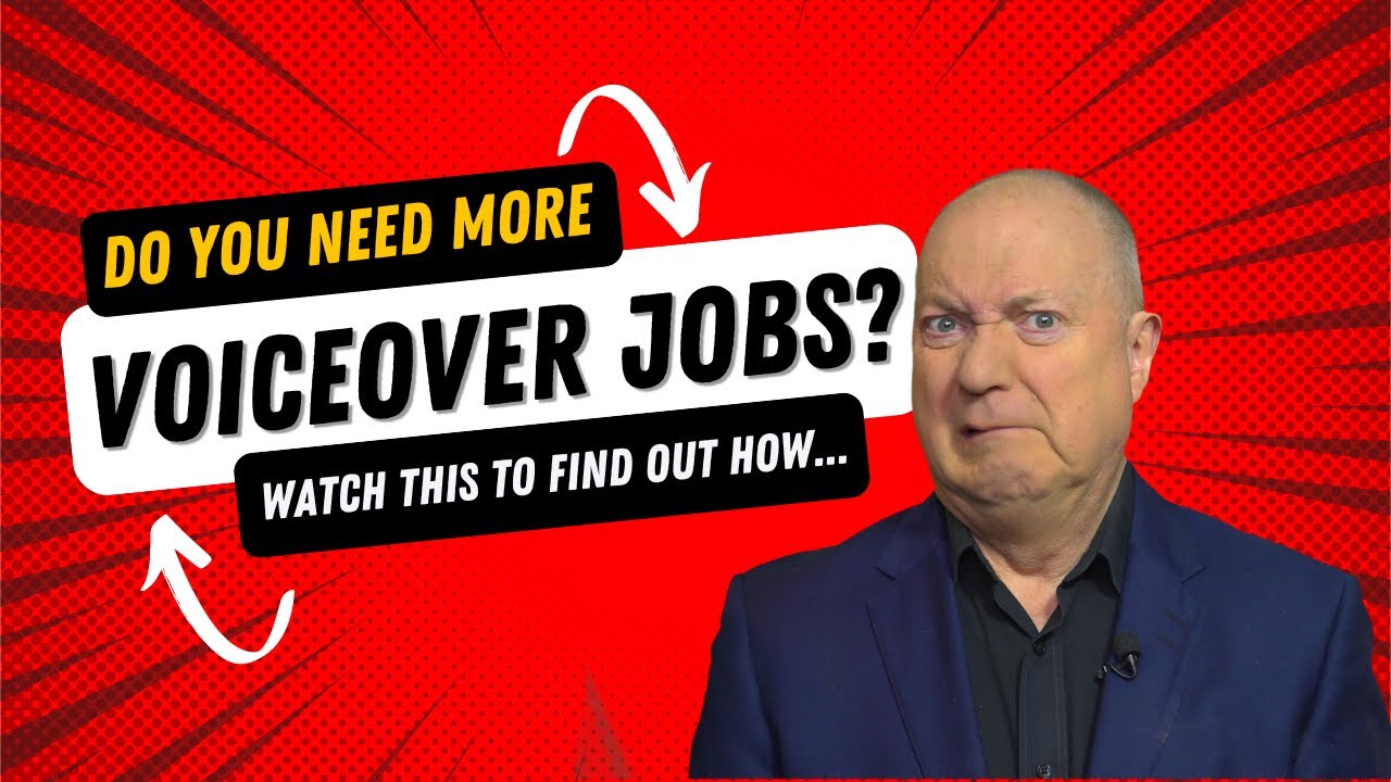 Voice Over Tips - How to get more voice over jobs! 💰💰💰