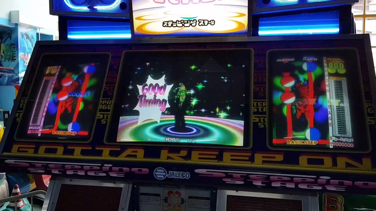 Stepping Stage Arcade Machine - Get Down [JALECO]