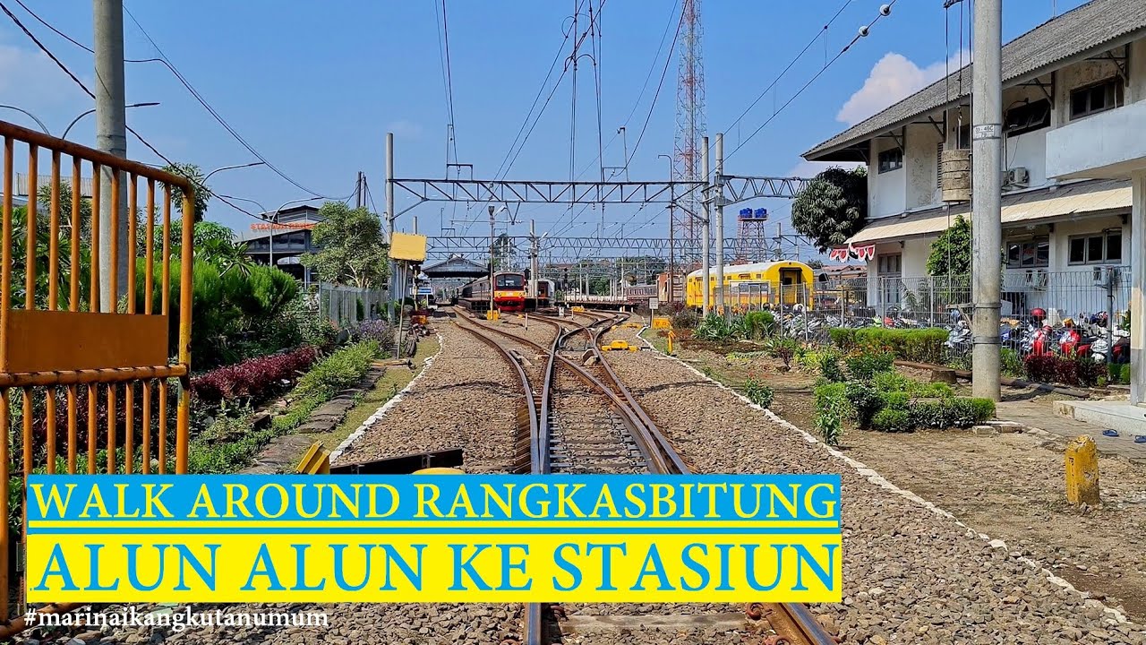 Walking Around Lebak ~ Rangkasbitung Town Square to Train Station via Jalan Multatuli - Sunan Bonang