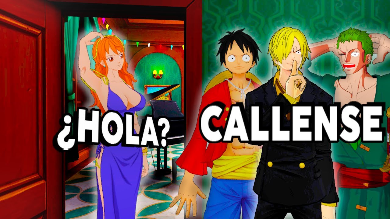 ¡ESCONDANSE DE ELLAS! LOS SOMBRERO DE PAJA EN MURDER MISTERY | ONE PIECE VR