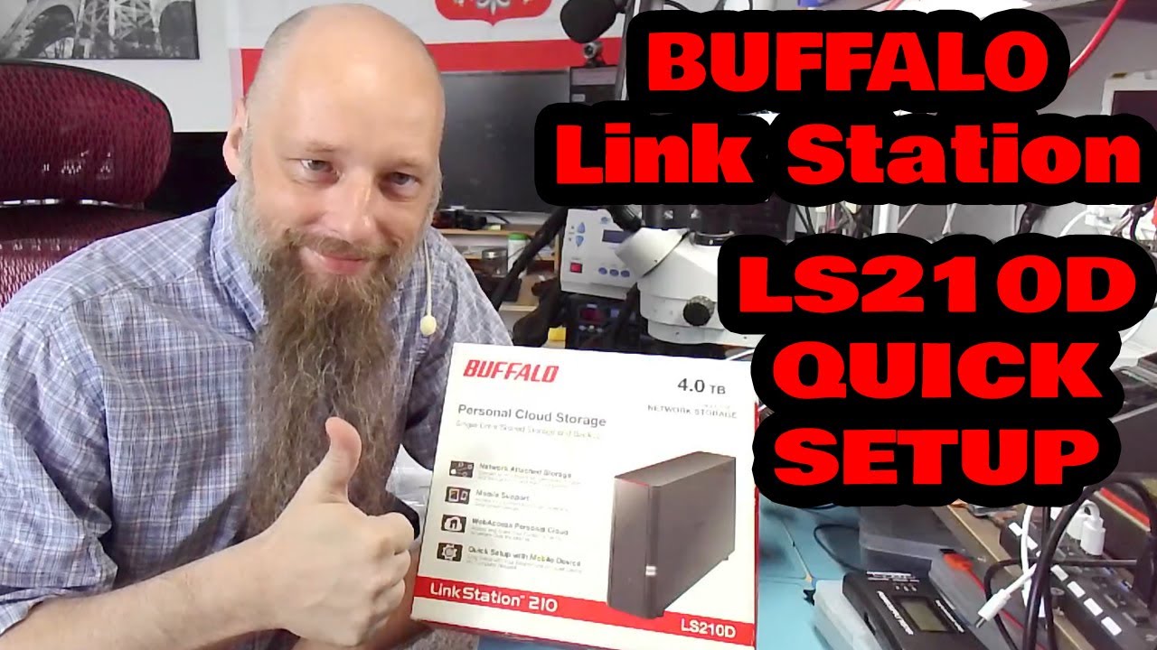 Быстрая настройка станции Buffalo Link LS210D
