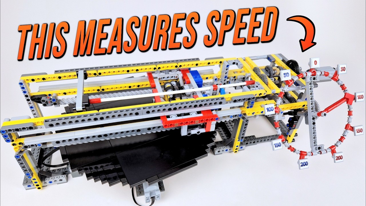Working LEGO Speed Dial Using Mechanical Integrators