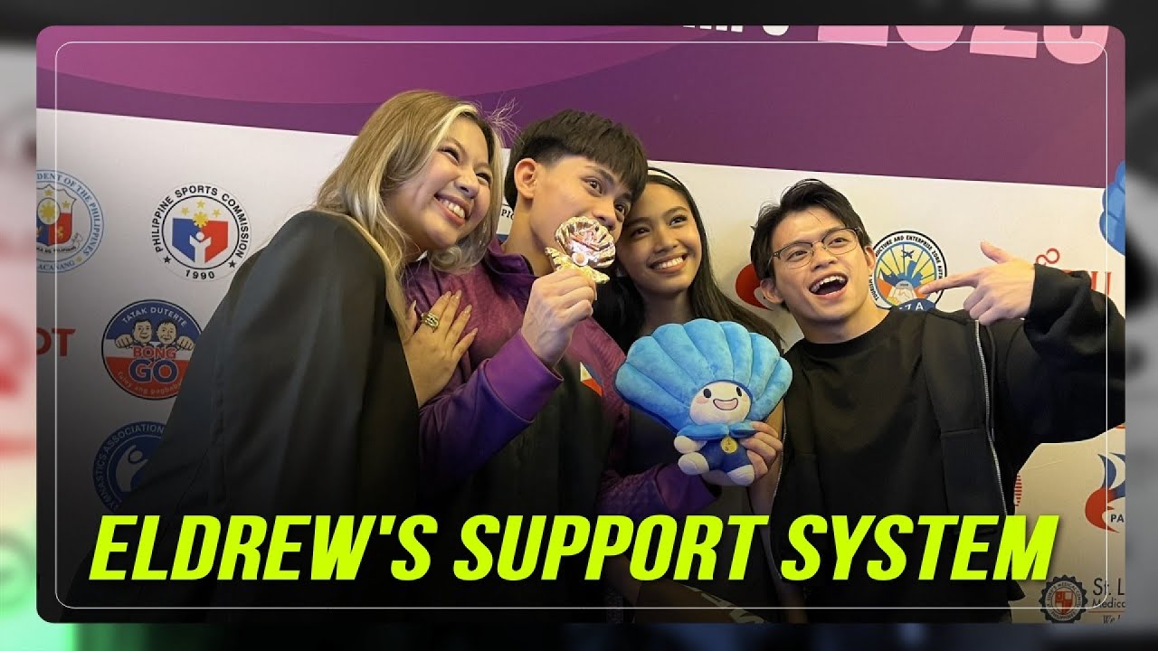 Carlos Yulo, parents show up for brother Eldrew in Junior Worlds | ABS-CBN News