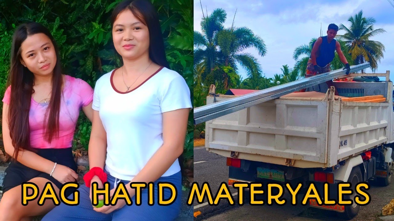 PAG HATID NG MATERYALES SA BAHAY NILA BERNADETTE NAGULAT SILA?