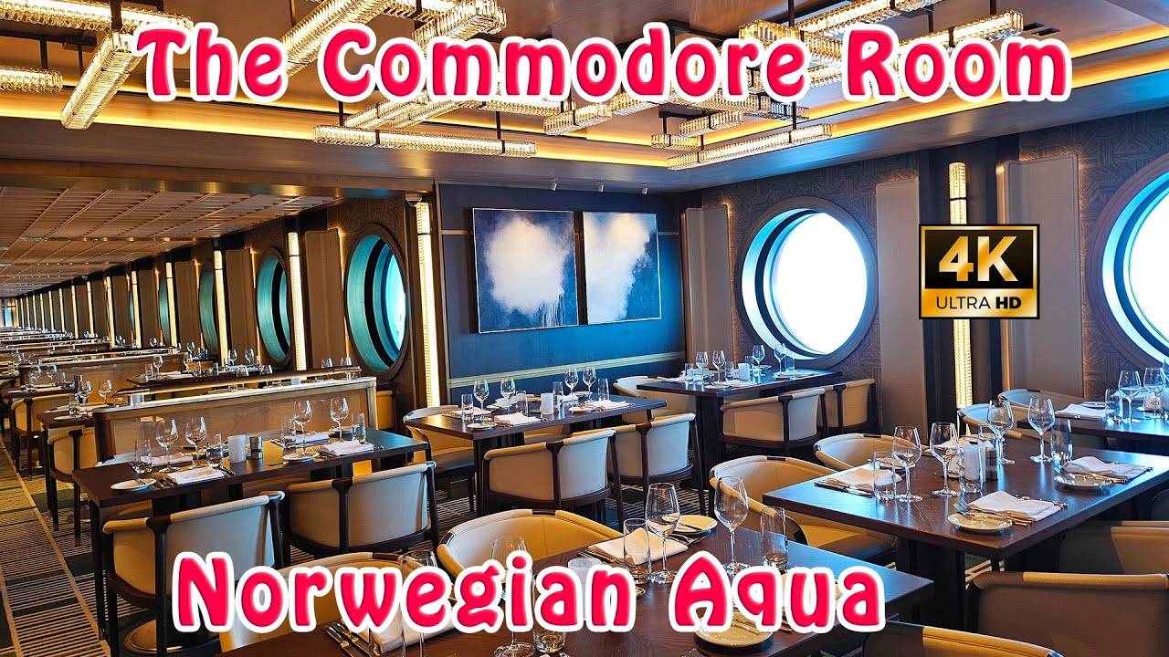 Norwegian Aqua: исследуйте каюту &laquo;Коммодор&raquo; | 7-дневный круиз по Бермудским островам | 4K