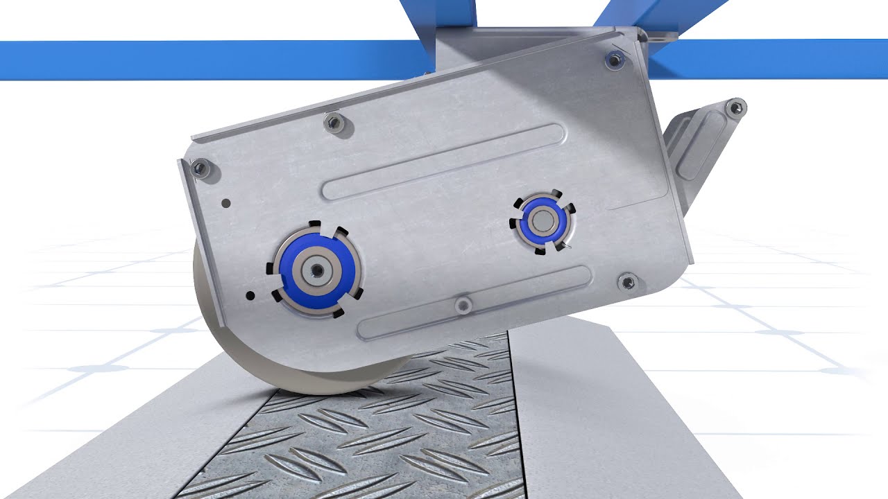 More efficient processes with our motorized wheel E-Drive!
