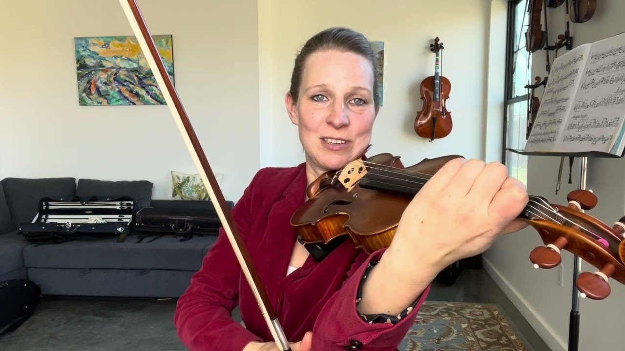Kreutzer 9 Left Pinky Strengthening Exercise with Helena Baillie