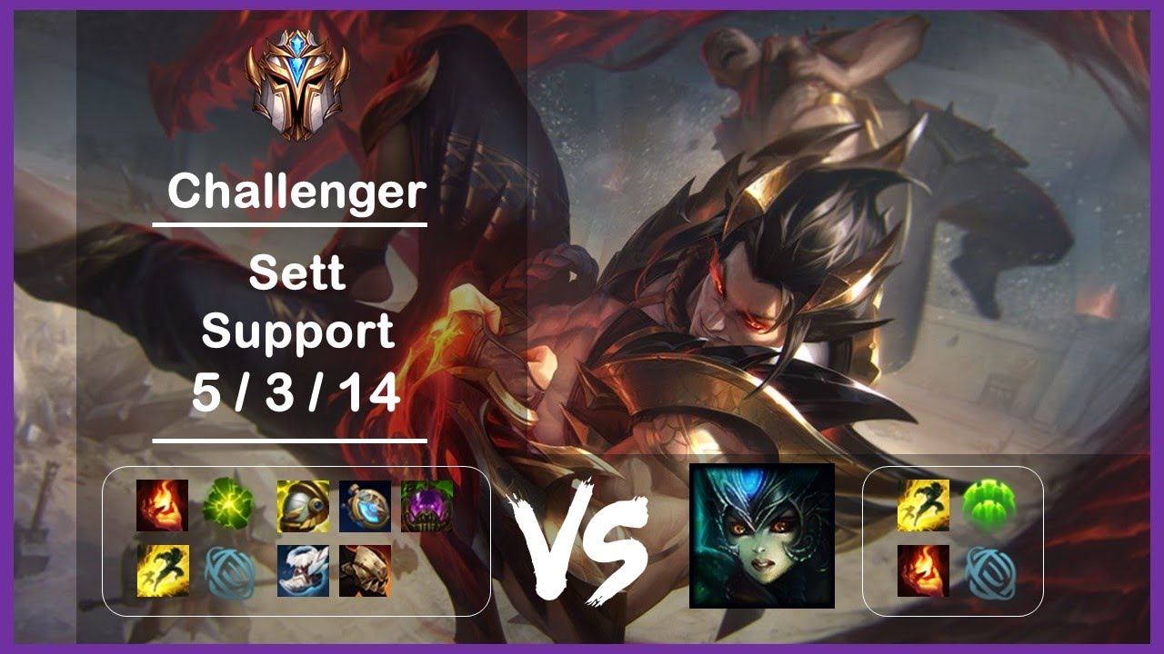 Support Sett vs Nami Patch 11.22