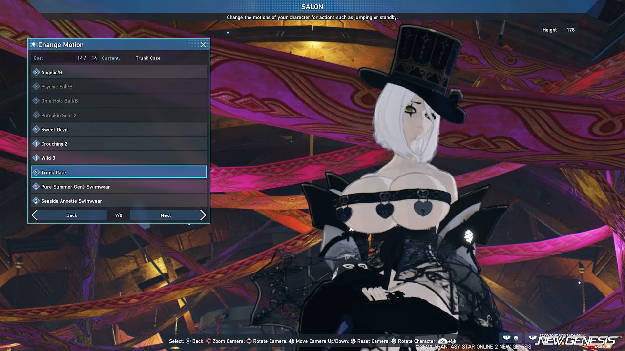 PSO2 NGS Character Creation Tutorial, Gothic Ringmaster Mia