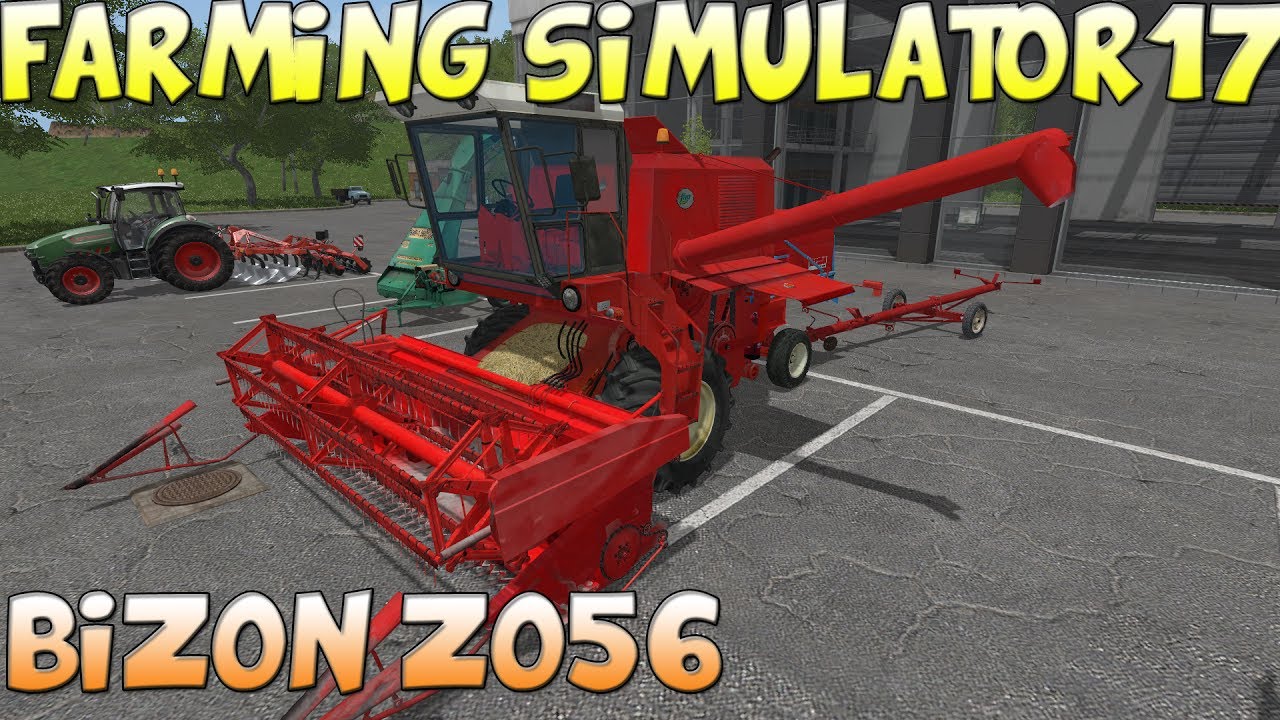 🚜BIZON Z056 / MTZ / ORKAN Farming Simulator 17 Mody