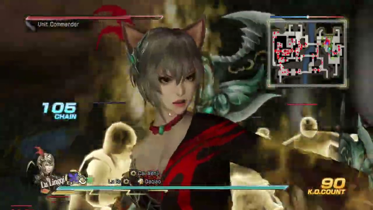 Dynasty Warriors 8 Xtreme Альтернативная битва (Битва за Пэй янг за Люй Бу)