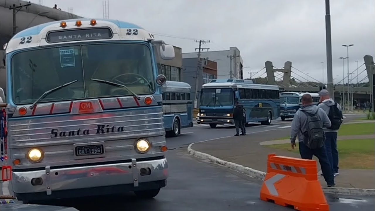 Fantásticos ônibus clássicos da turismo Santa Rita, v. Cometa, Andorinha e muito mais na BBF 2023