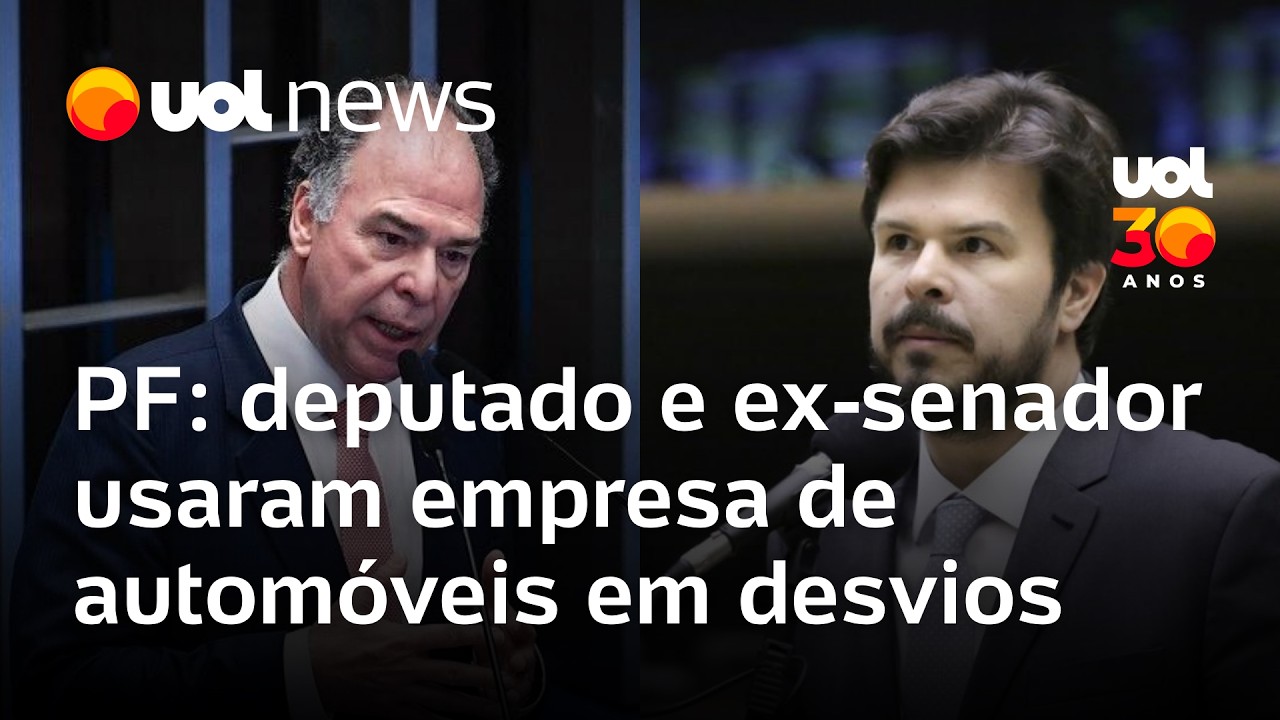Deputado e ex-senador usaram empresa de automóveis em desvios de recursos públicos, aponta PF
