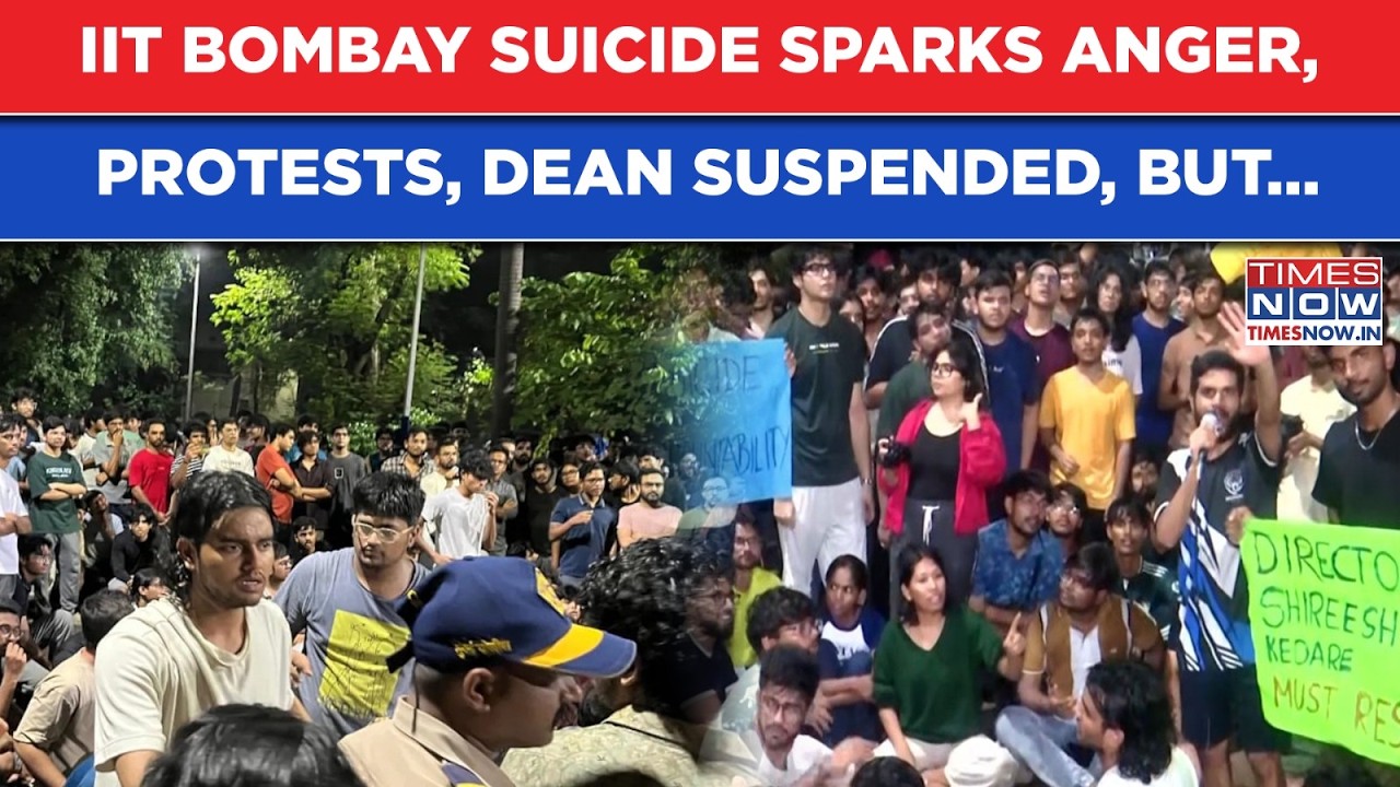 IIT Bombay Suicide: Outrage, Protests Rock Campus, Director Refuses To Quit, 18 Demands On Focus
