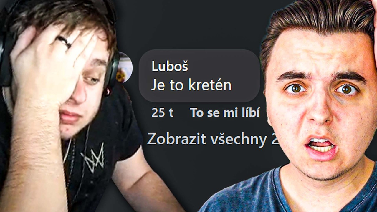 VÍTEK ČTE HLOUPÉ FB KOMENTÁŘE