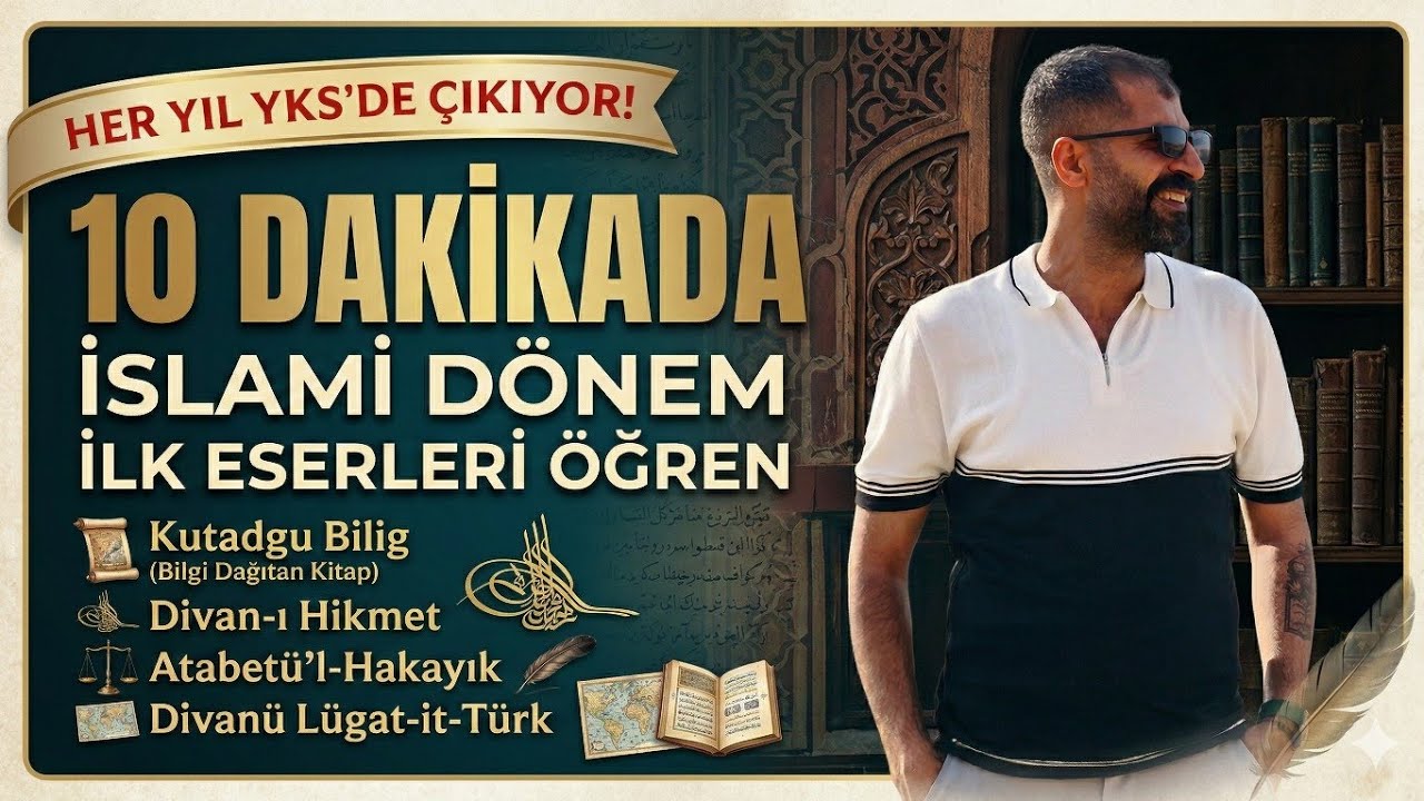İslami İlk Eserler  | Kutadgu Bilig • Dîvânü Lügati’t-Türk • Atabetü’l-Hakâyık • Divan-ı Hikmet
