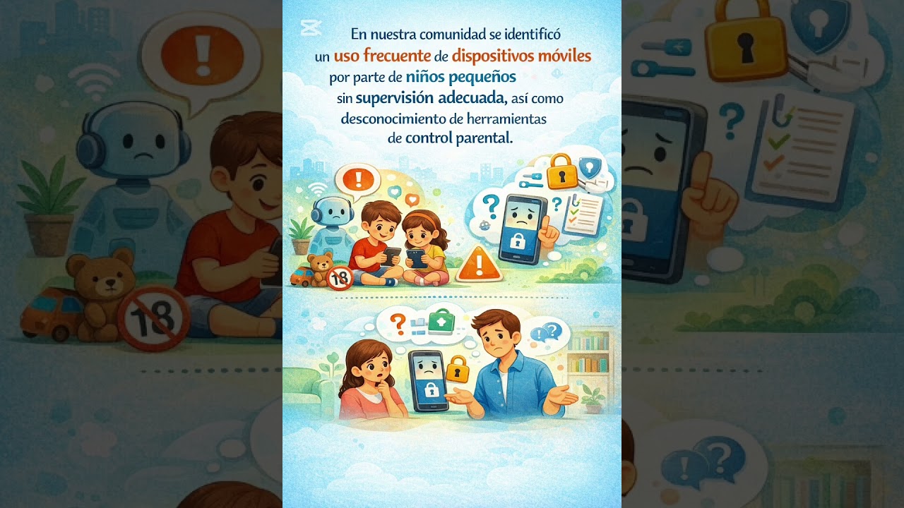 El programa de alfabetización digital básica para familias de estudiantes de educación inicial