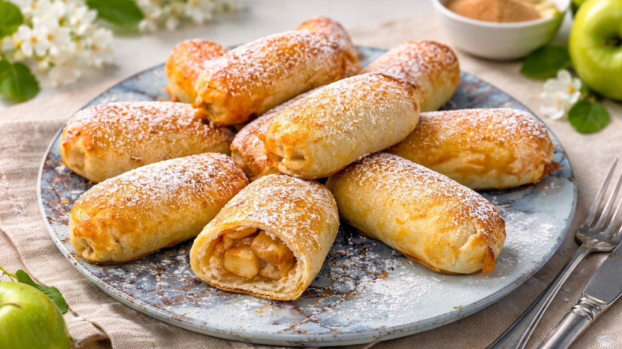 Mini Apple Pies | A Must-Have Christmas Dessert | No Yeast, No Baking Powder