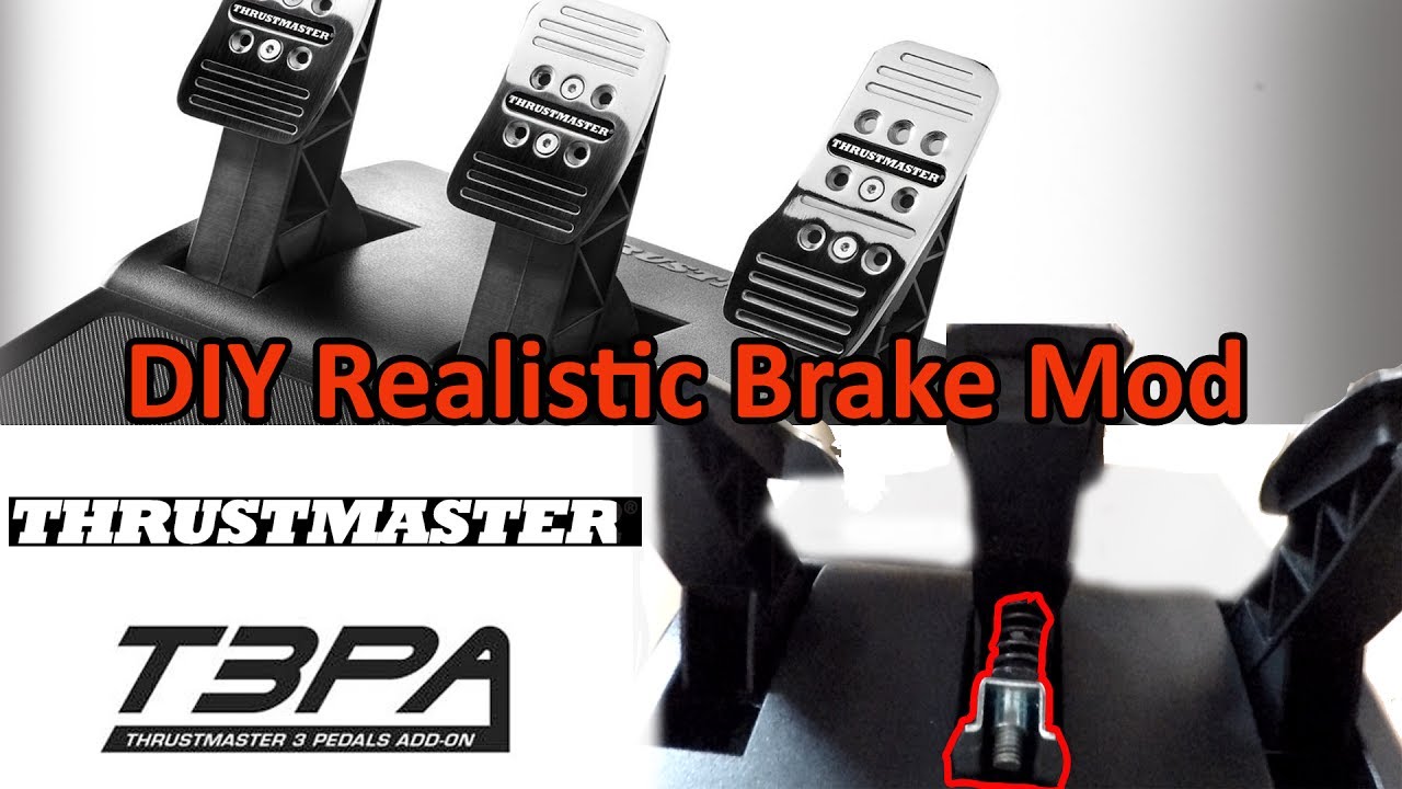 Самодельный реалистичный тормозной мод Thrustmaster T3PA