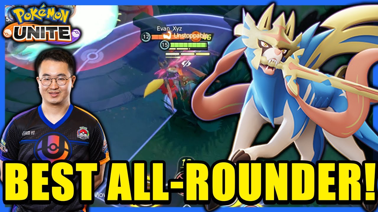 ZACIAN Is EASILY One Of The BEST ALL-ROUNDER In The CURRENT META! | Pokémon Unite