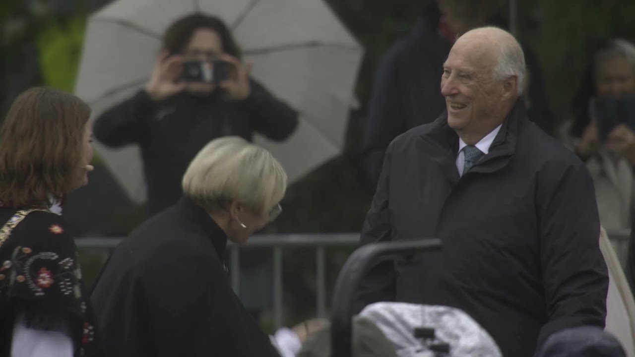 King Harald V of Norway opens Bergen International Festival