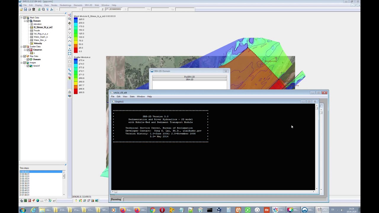 SMS Flood Simulation Example 3