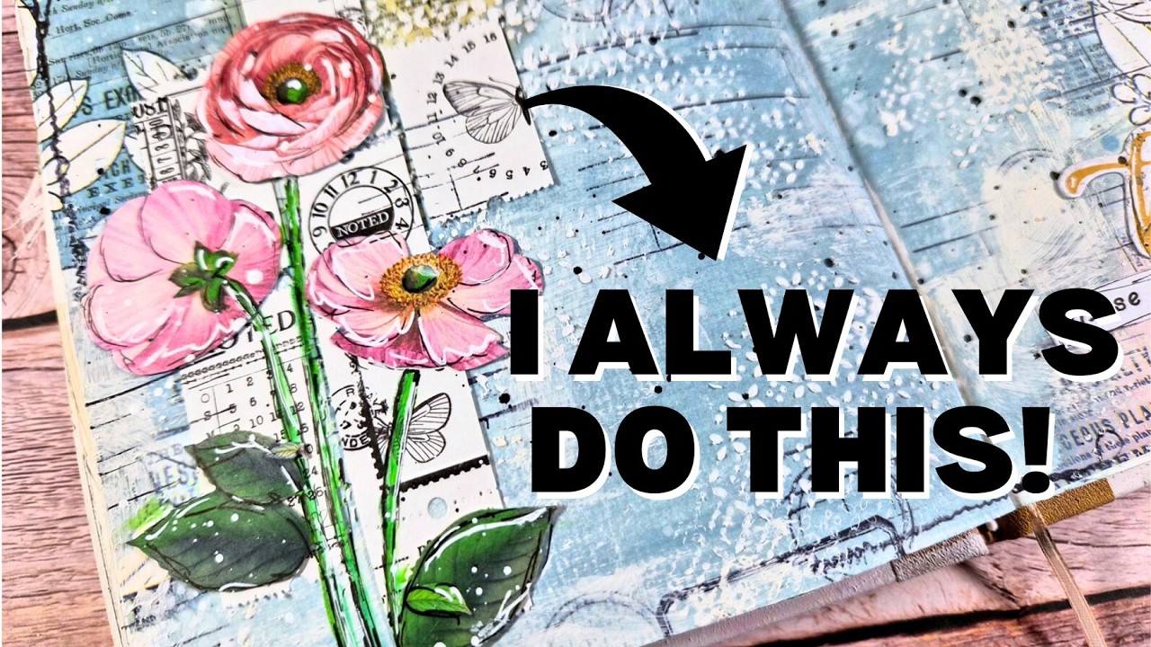 HOW I bring everything together - art journal tips & tricks