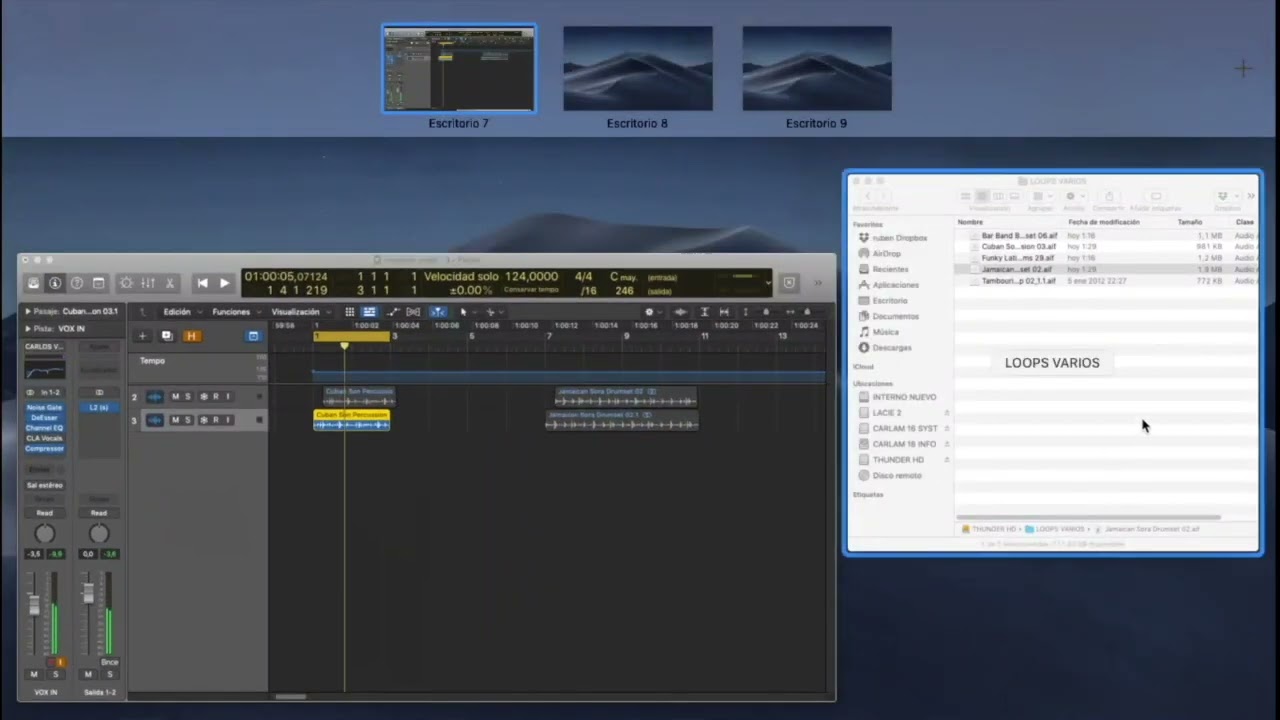 LOGIC PRO X Importar audio y su interacción del tempo con el proyecto Parte 2