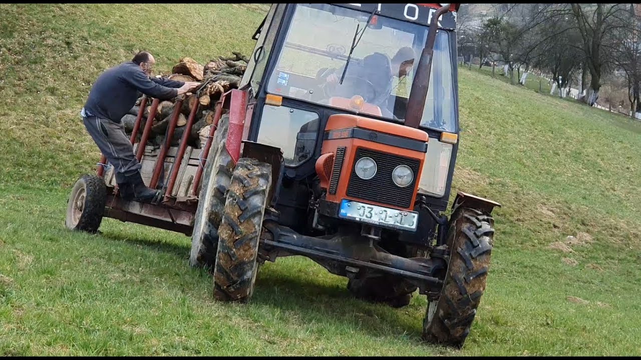 Zetor 5245 - Ultimativni test vozača i mašine *Vožnja u RIKVERC UZBRDO*