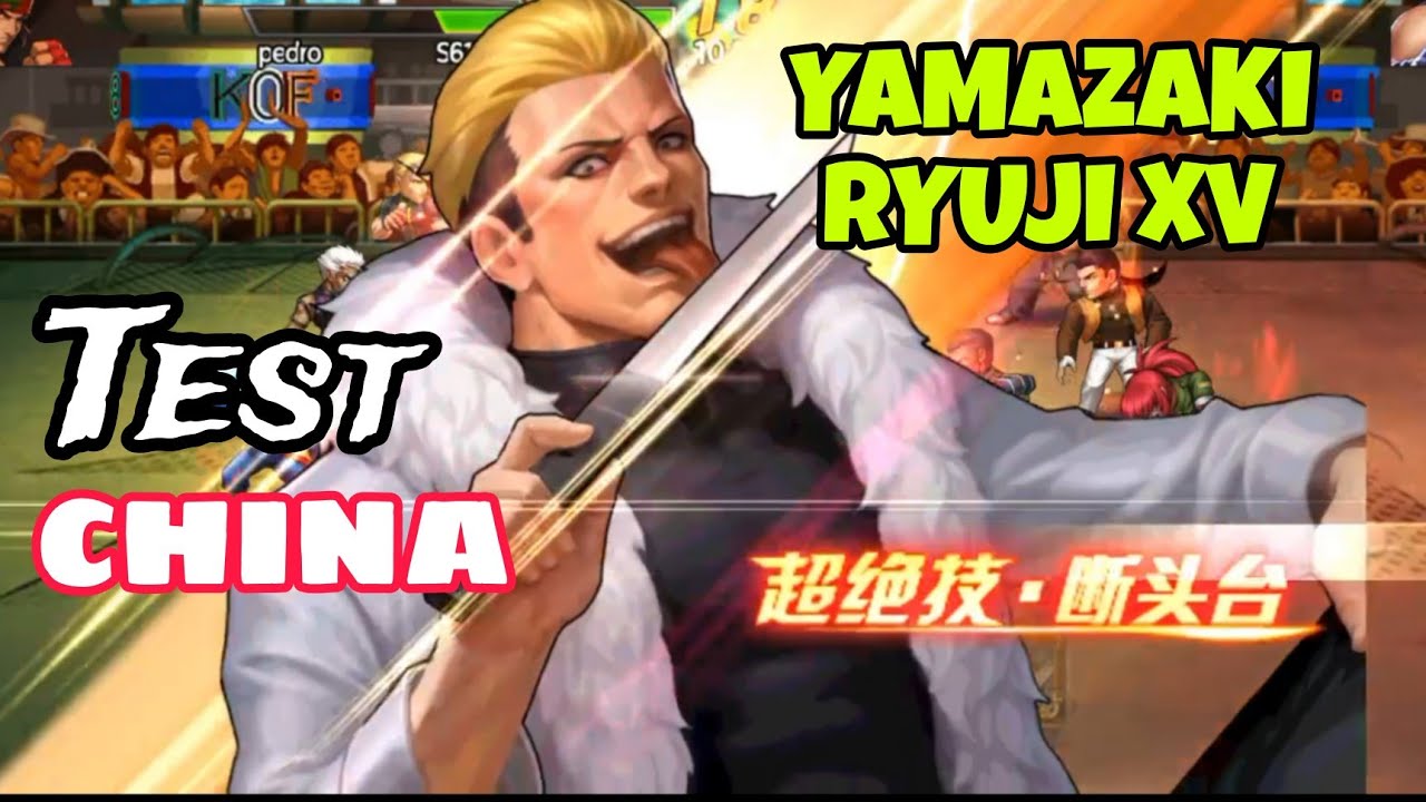 YAMAZAKI RYUJI XV TEST NEW TANK - KOF 98 UM OL CHINA [QQ WECHAT]