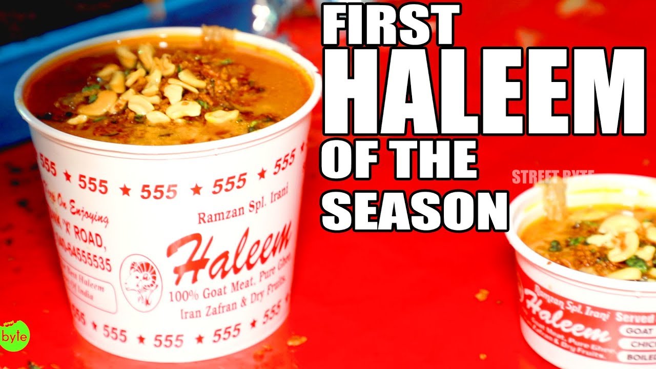 HALEEM EATING CHALLENGE | 2018 HALEEM | HYDERABAD STREET FOOD