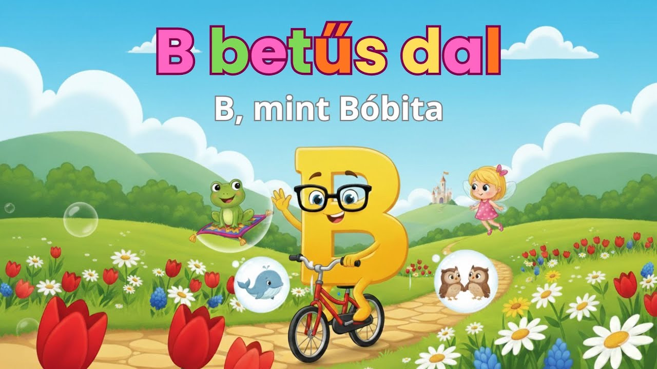 🎵 B betűs dal gyerekeknek | Betűország lakói