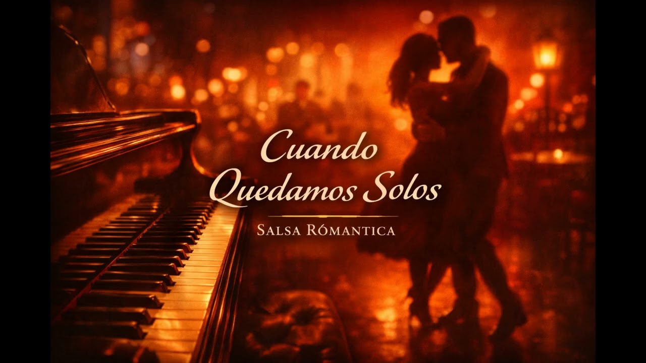 💃🏽❤️ Cuando Quedamos Solos | Salsa Romántica Nocturna 🎹✨