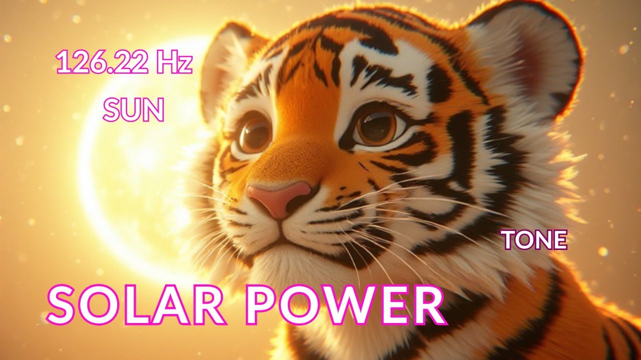 Sun 126.22 Hz Pure Tone - Solar Frequency for Vitality, Courage & Inner Power - Solar Power!
