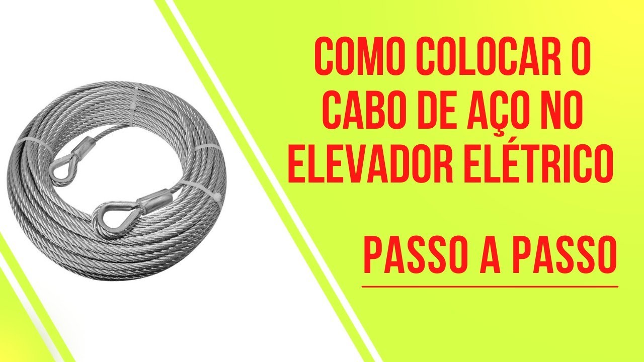 ⚫Coloca&ccedil;&atilde;o do cabo  de a&ccedil;o aten&ccedil;&atilde;o | Elevador de placa solar | Elevador motorizado