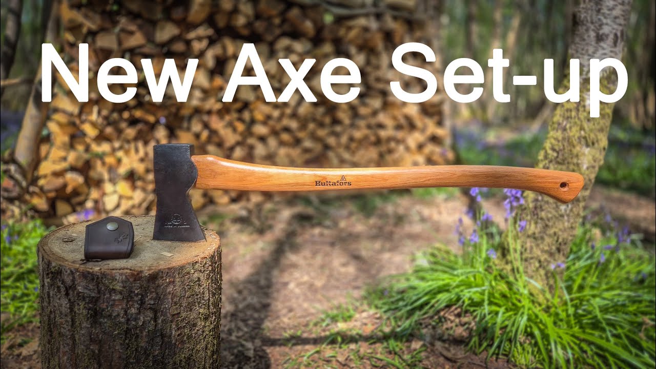 How I Set Up a New Axe for Wilderness Bushcraft