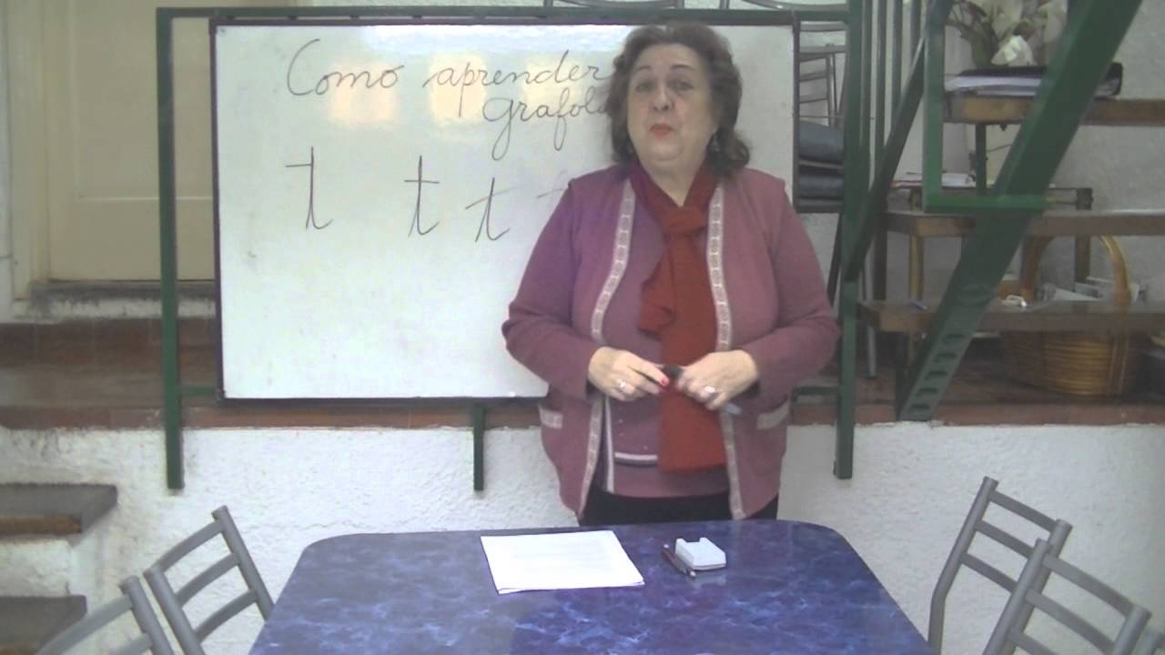 Grafología analisis letra T