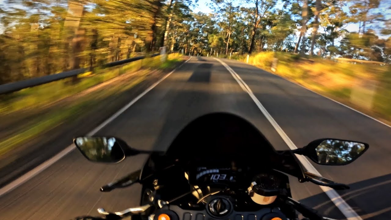 [RAW] Down The Mountain at Sunset | YZF-R7 2022 AKRAPOVIC [POV 4K]