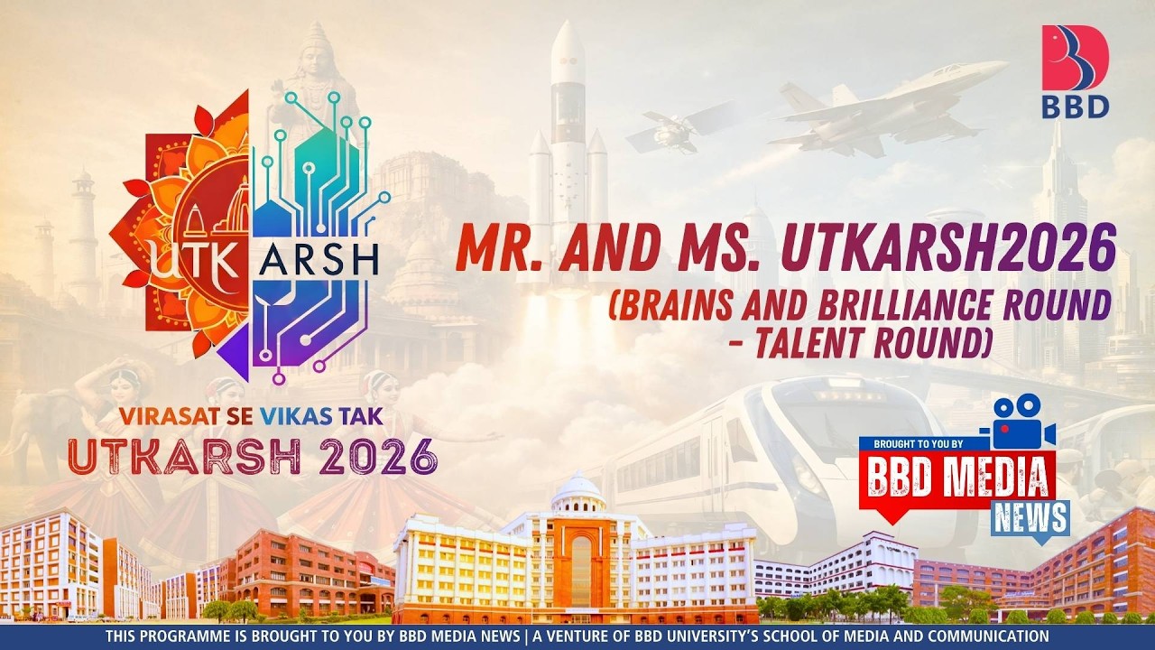 UTKARSH 2026 | MR AND MS UTKARSH | TALENT ROUND