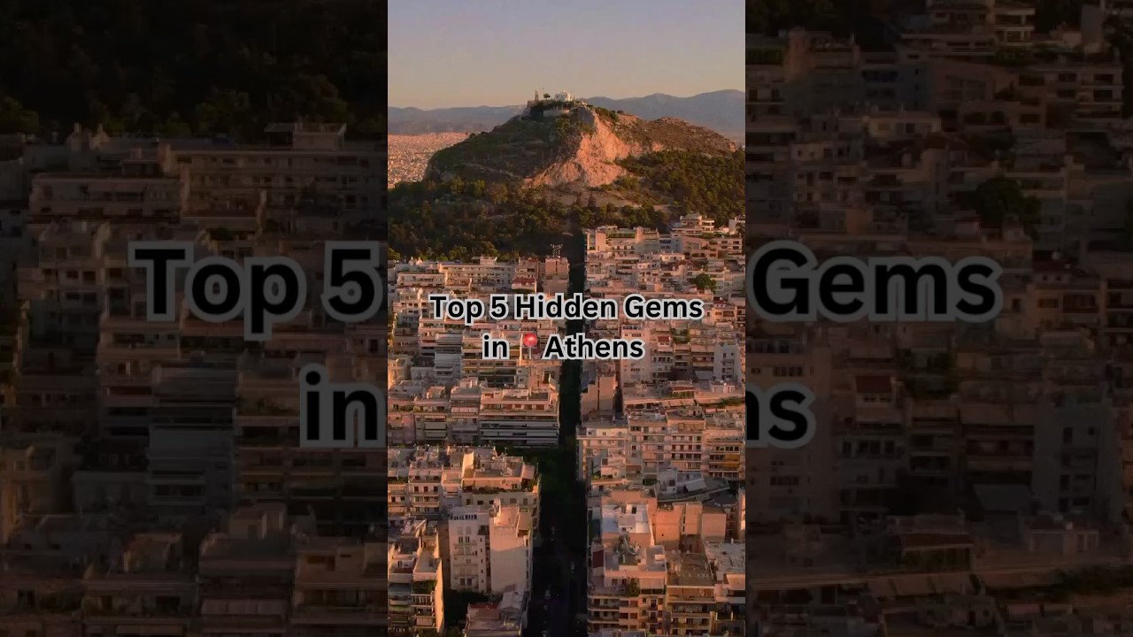 5 SECRET Spots in Athens! (Hidden Gems You NEED to See! #Greece #Travel
